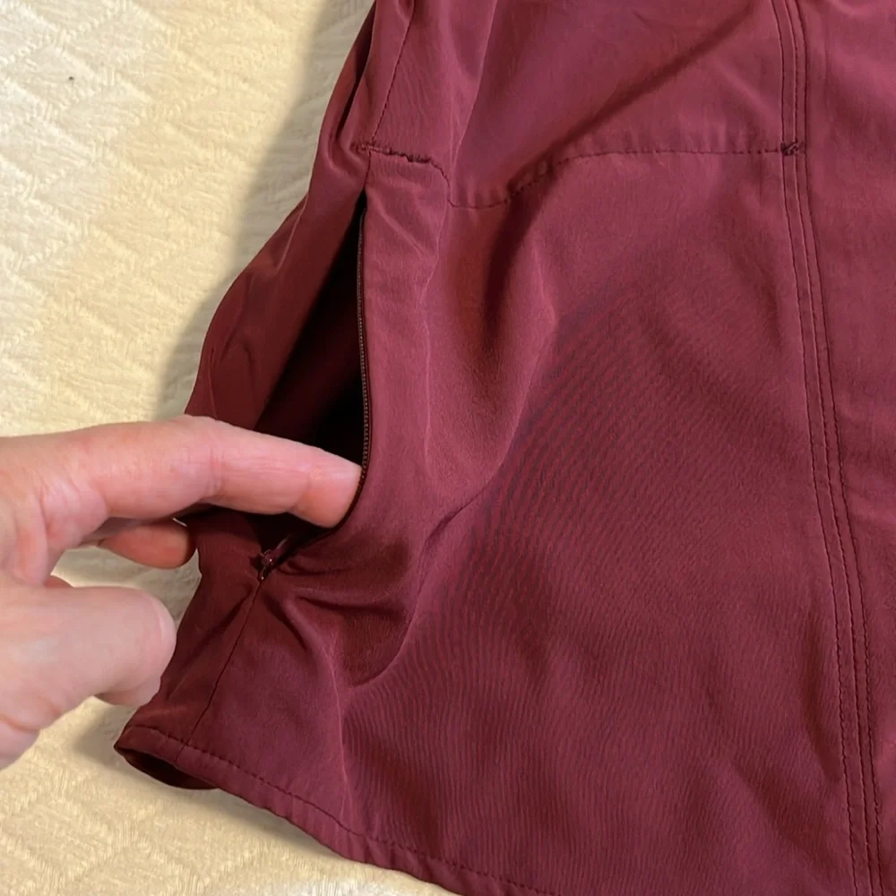 Ex Officio Red button down shirt, long sleeves, vented back, M (8-10) - Picture 6 of 10
